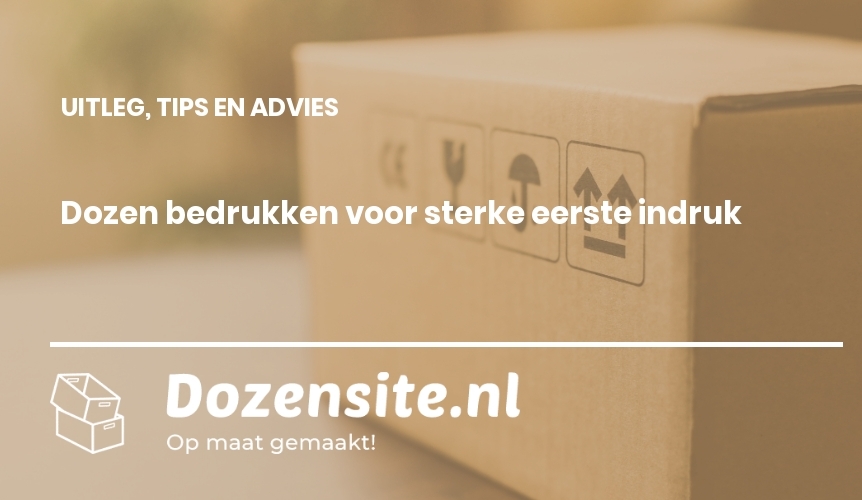 bedruk dozen voor personalisatie