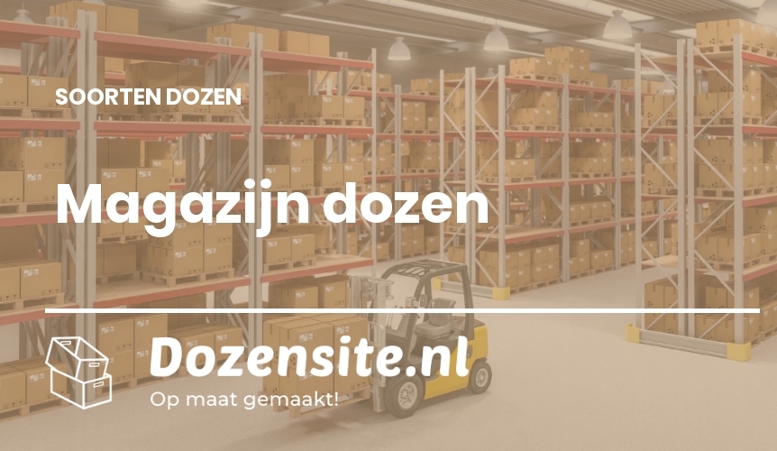 dozen voor in het magazijn